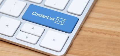 Contact us keyboard button